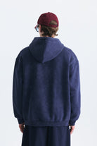 Nakışlı Oversize Kapüşonlu Sweatshirt