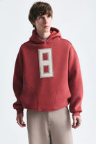 Numara Baskılı Oversize Sweatshirt