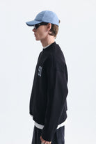 Oversize Baskılı Sweatshirt