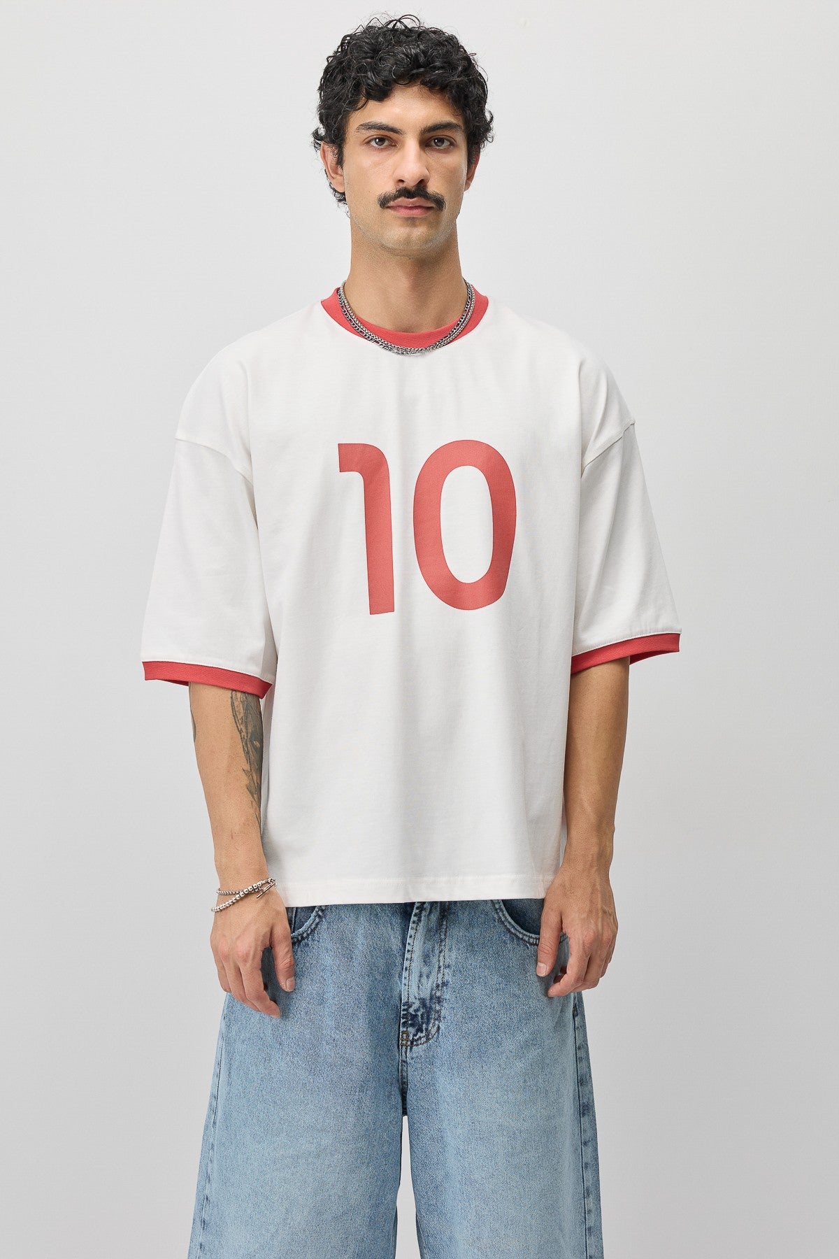 Oversize Baskılı TiŞört