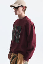 Oversize Bisiklet Yaka Sweatshirt
