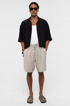 Oversize Modal Kumaş Bermuda Şort