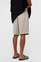 Oversize Modal Kumaş Bermuda Şort