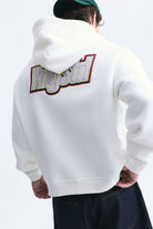 Oversize Sırt Baskılı Sweatshirt