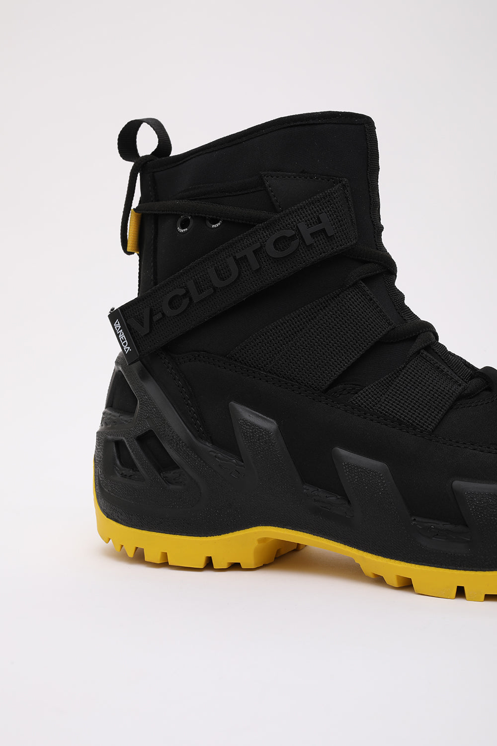 Vaneda-1019 V Clutch Urban Digital Scuba Kadın Bot Siyah-Bot-4-fleurdirect.live