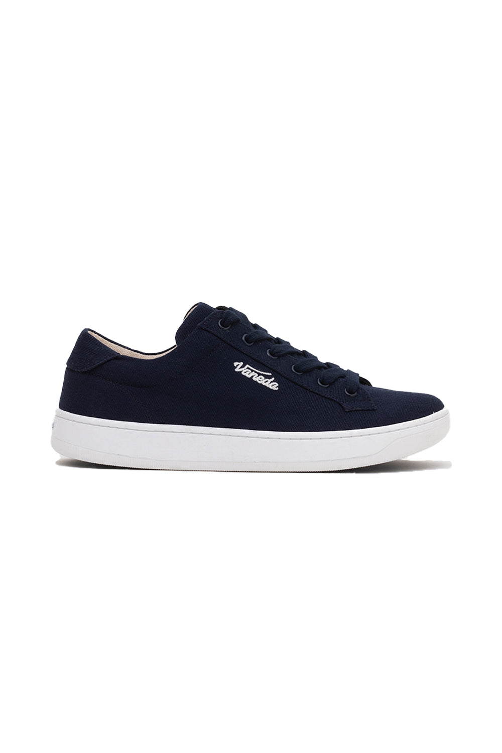 Vaneda-1388 V Mich Free Kanvas Sneaker Kadın Ayakkabı Lacivert-Sneakers-1-fleurdirect.live