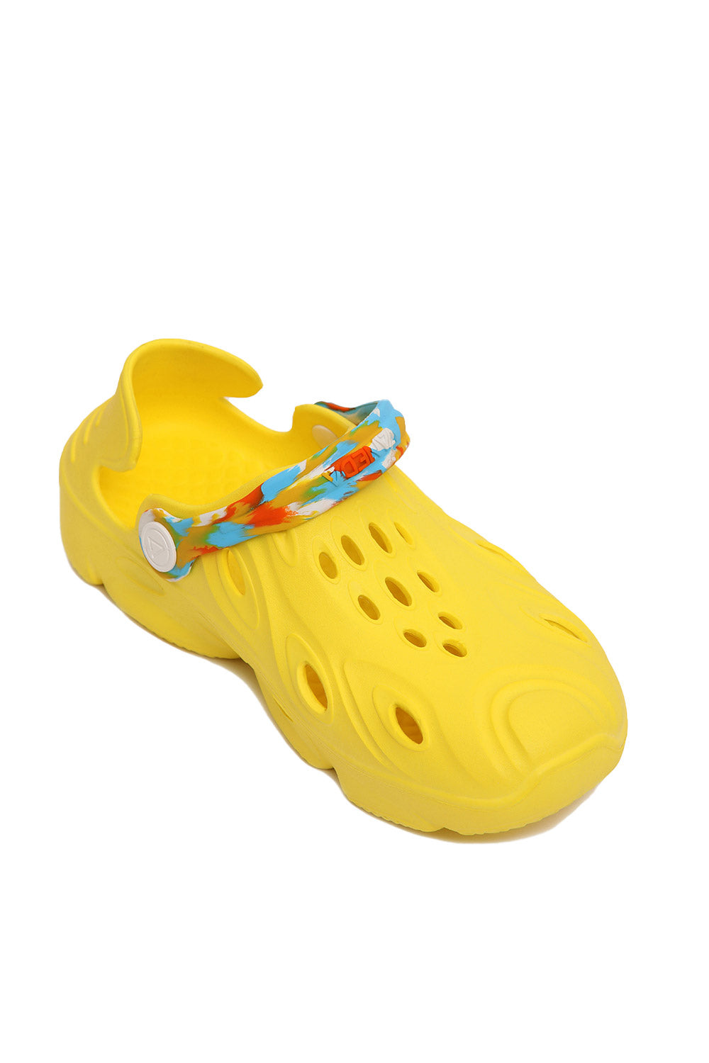 Vaneda-5512 Hybrid Eva Çocuk Sandalet Sarı-Sandalet & Terlik-5-fleurdirect.live