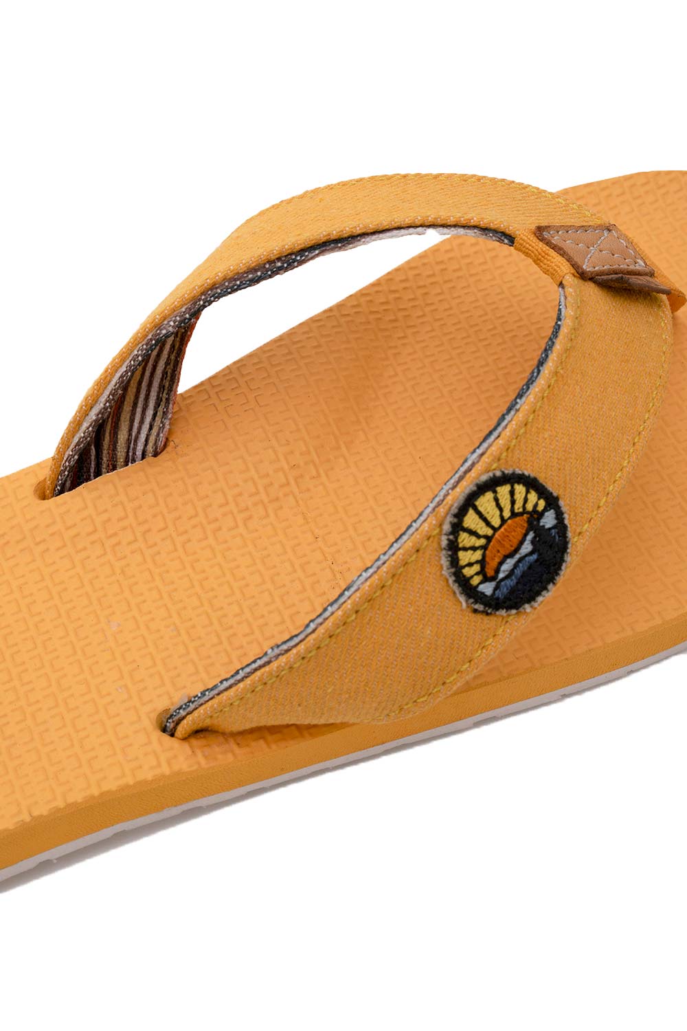 Vaneda-5515 Vaneda Slippers Unisex Terlik Hardal-Terlik-6-fleurdirect.live