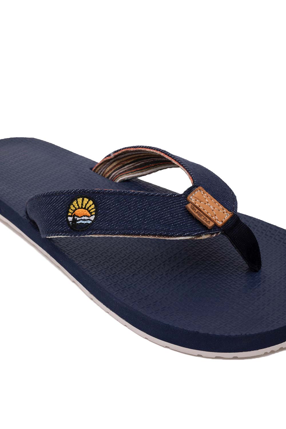 Vaneda-5515 Vaneda Slippers Unisex Terlik Lacivert-Terlik-5-fleurdirect.live