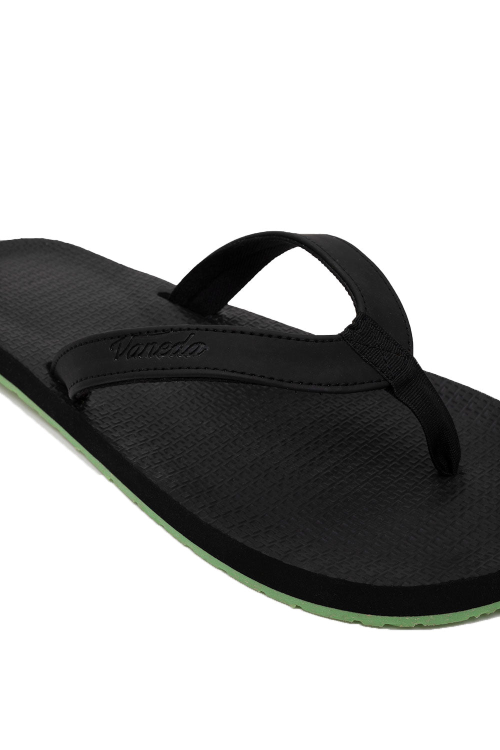 Vaneda-5515 Vaneda Slippers Unisex Terlik Siyah-Terlik-5-fleurdirect.live