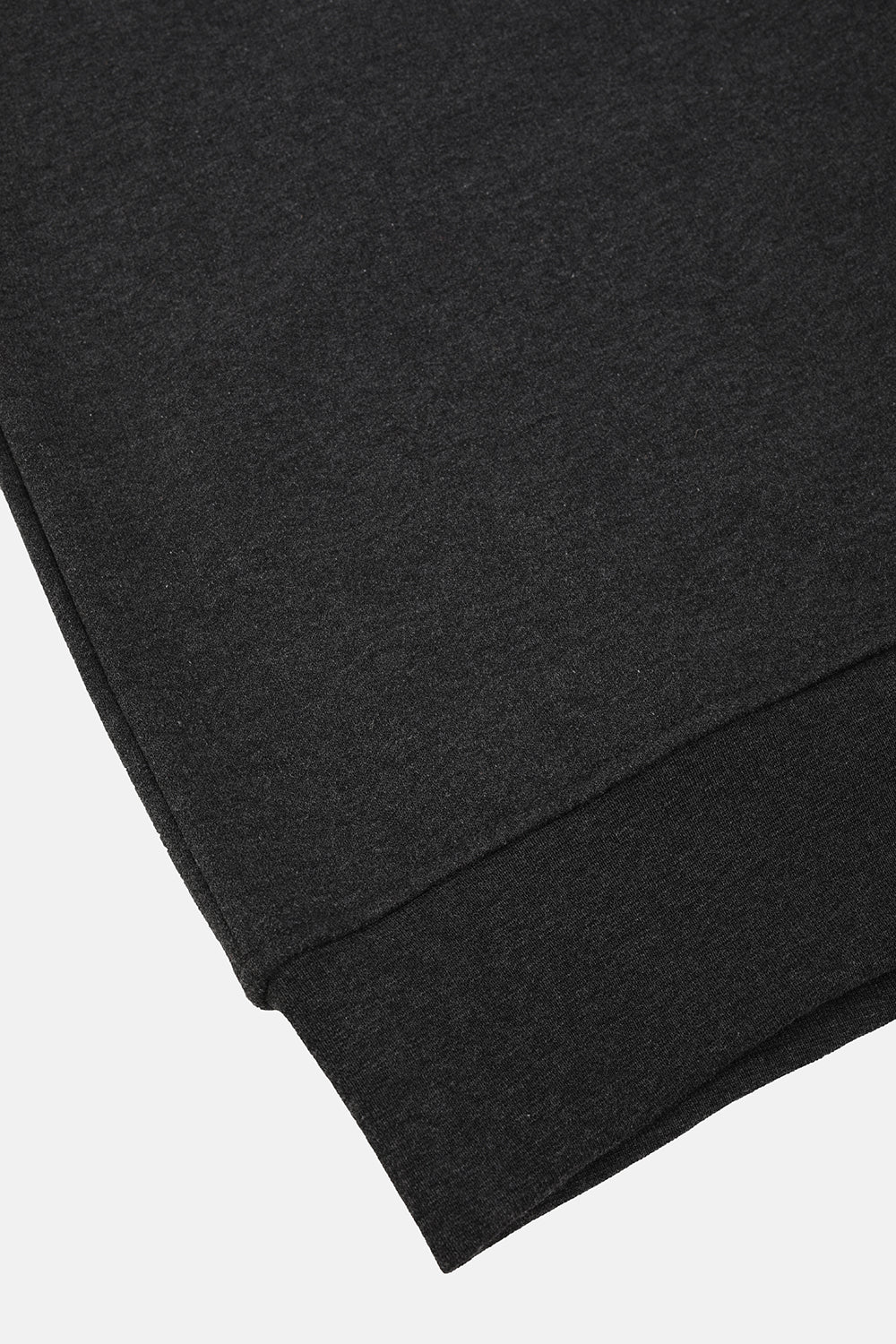 Vaneda-Bisiklet Yaka Oversized Fit Next Unisex Sweatshirt Antrasit-6-fleurdirect.live