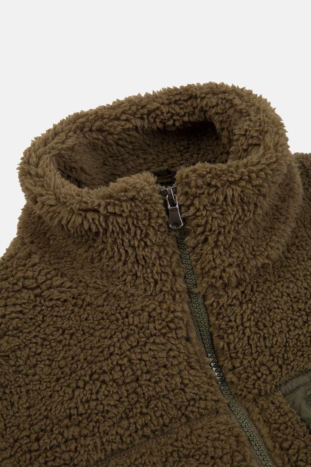 Vaneda-Urbanwild Sherpa Ceket Haki-4-fleurdirect.live