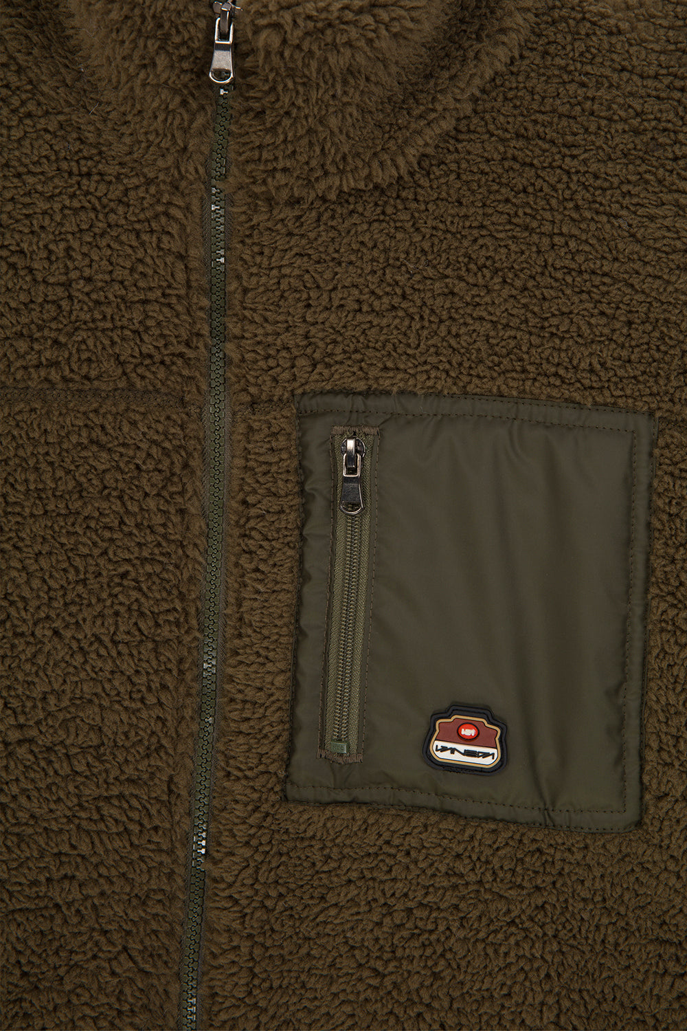 Vaneda-Urbanwild Sherpa Ceket Haki-5-fleurdirect.live