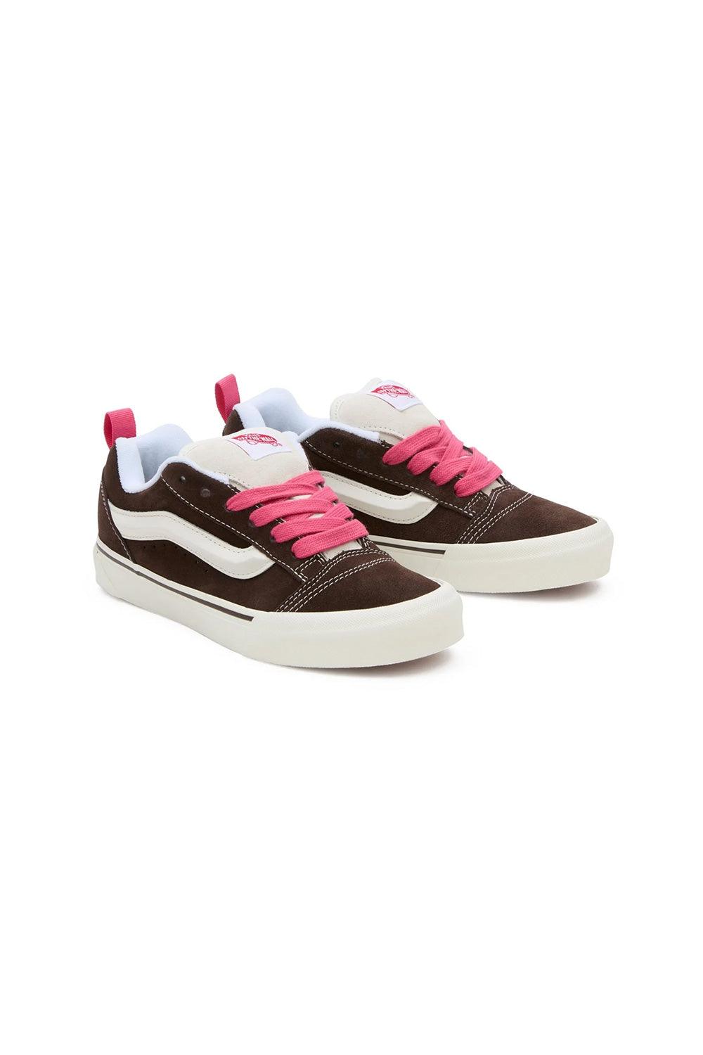 Vans-Knu Skool Brown/True/White-Sneakers-4-fleurdirect.live