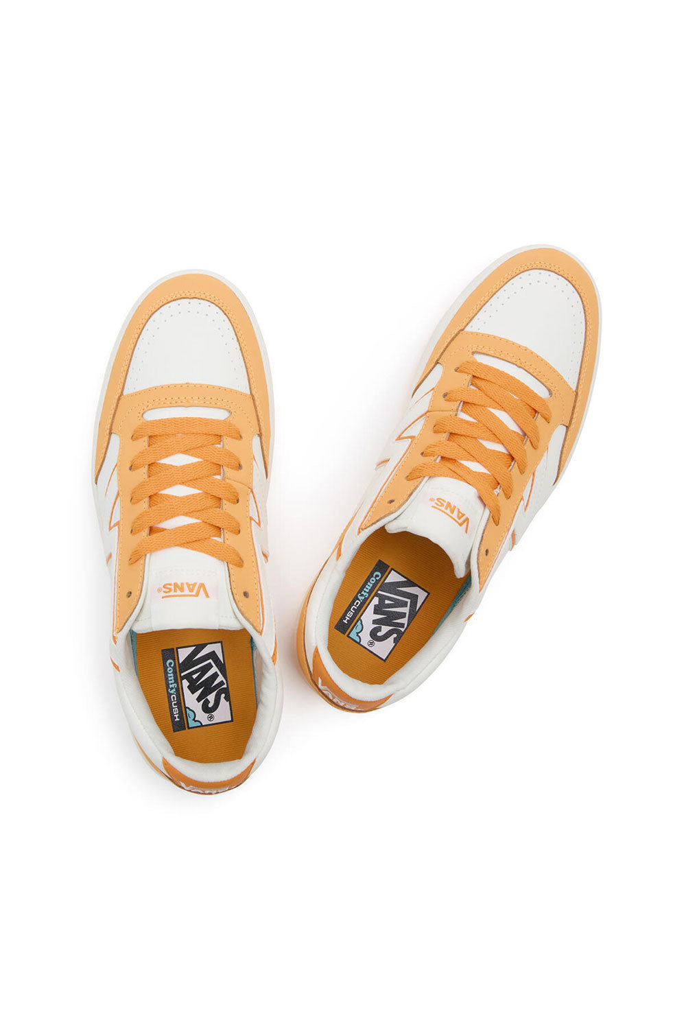 Vans-Lowland CC Orange-Sneakers-4-fleurdirect.live