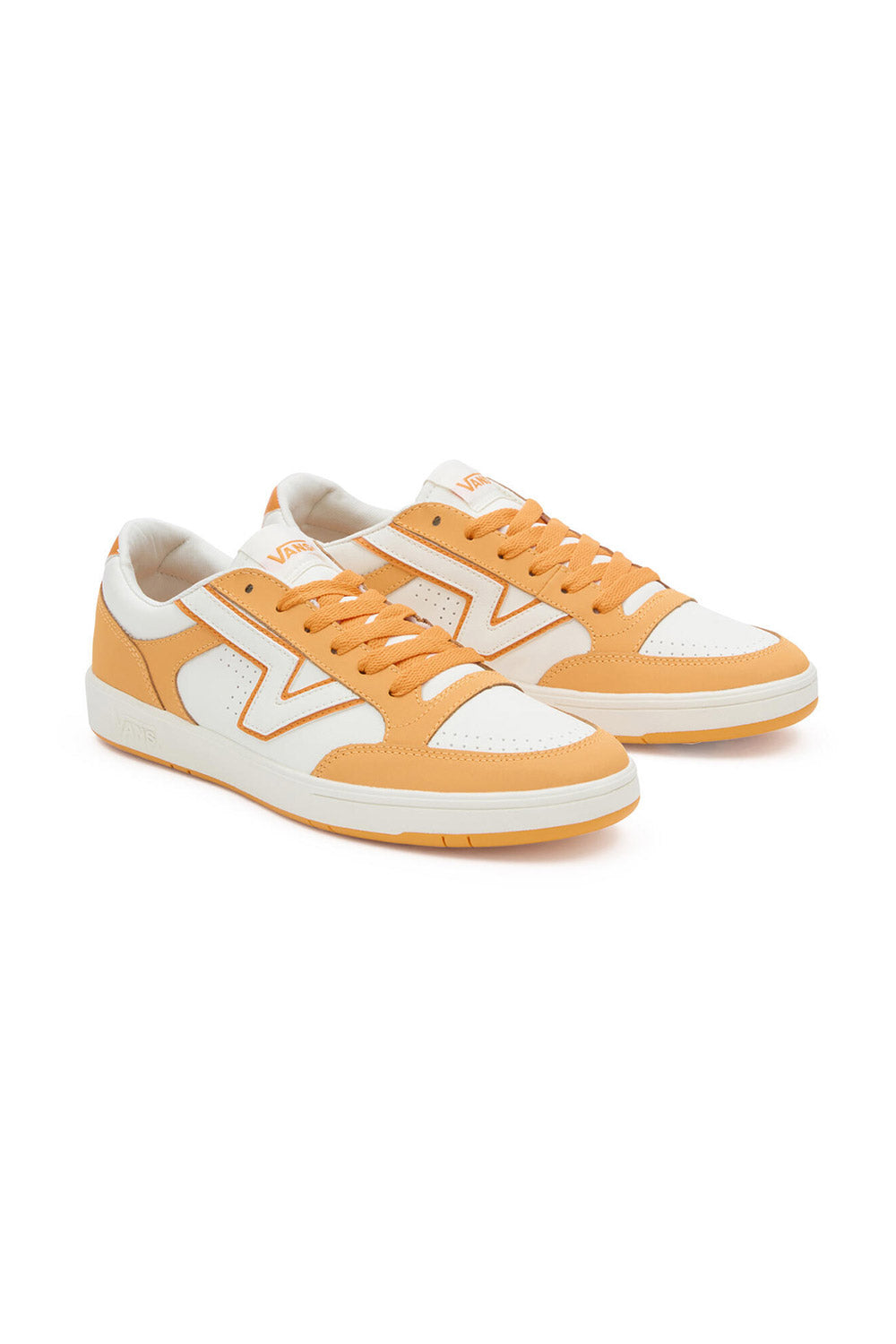 Vans-Lowland CC Orange-Sneakers-6-fleurdirect.live