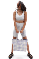 Vans-Mixed Up Gingham Bralette Languid Lavender-Crop Top-1-fleurdirect.live