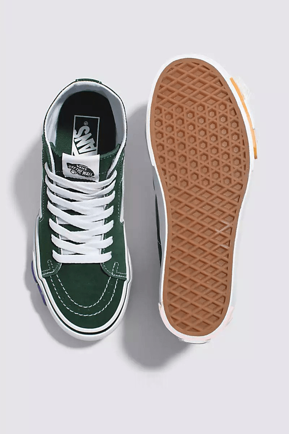 Vans-SK8-Hi Tapered Stackform OSF GREEN/MULTI-Sneakers-2-fleurdirect.live