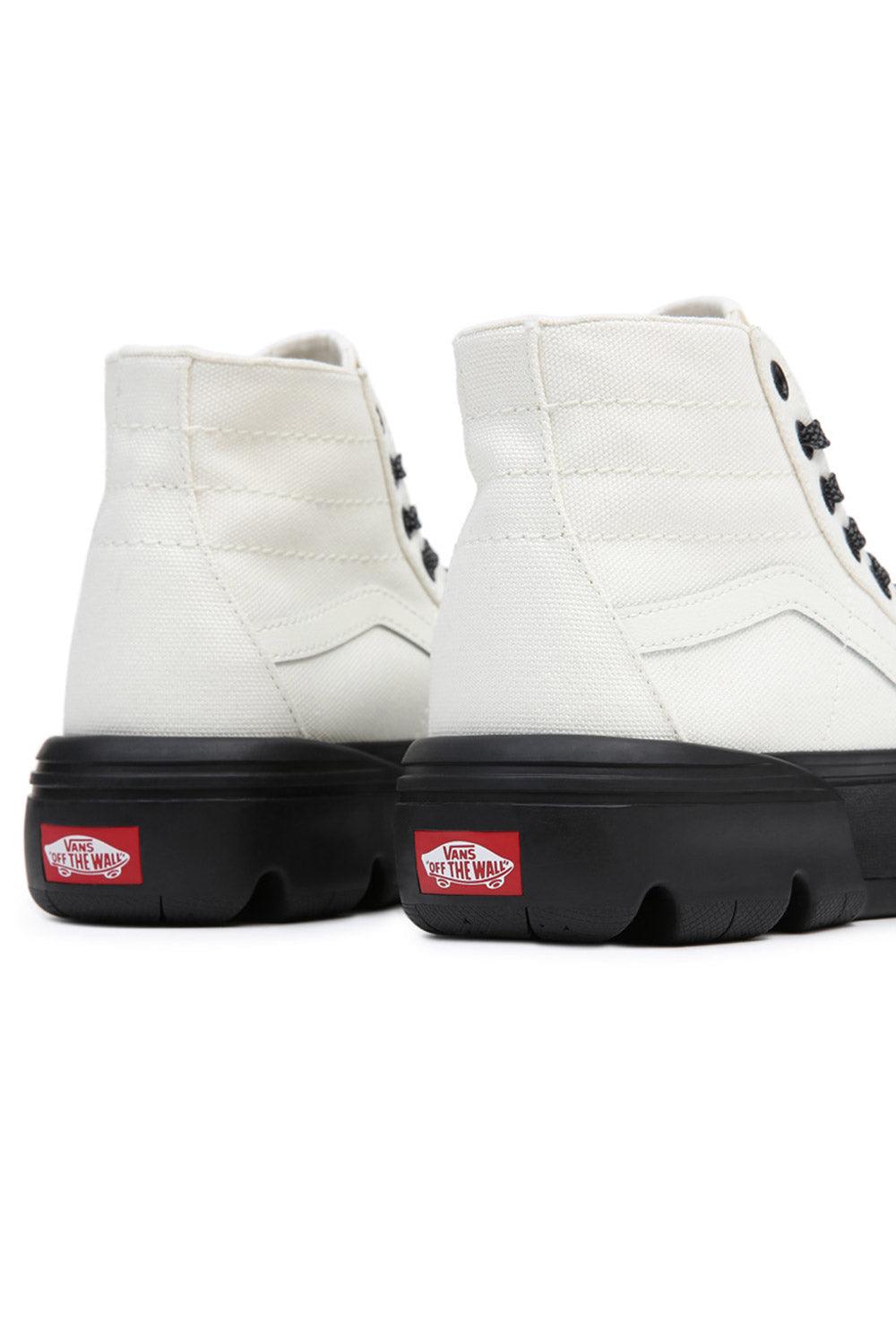 Vans-UA SK8-Hi Tapered Modular Marshmallow/Black-Sneakers-5-fleurdirect.live