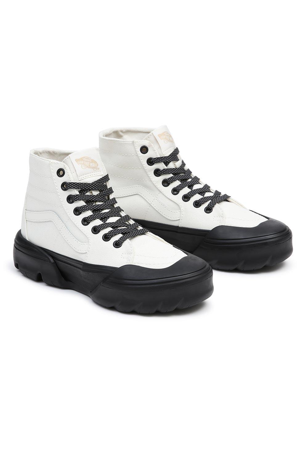 Vans-UA SK8-Hi Tapered Modular Marshmallow/Black-Sneakers-8-fleurdirect.live