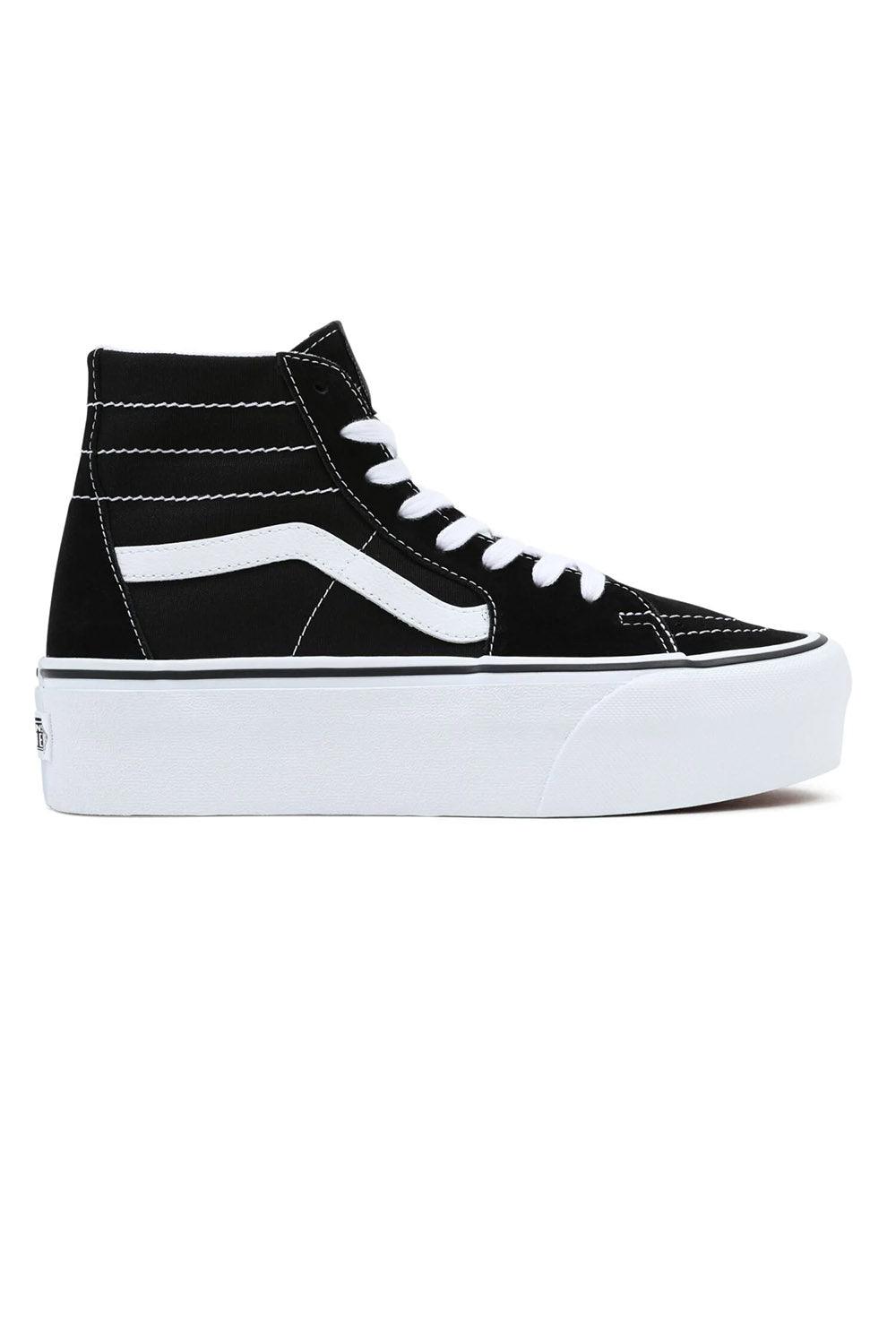 Vans-UA SK8-Hi Tapered Stackform BLACK/TRUE WHITE-Sneakers-1-fleurdirect.live