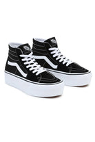 Vans-UA SK8-Hi Tapered Stackform BLACK/TRUE WHITE-Sneakers-3-fleurdirect.live