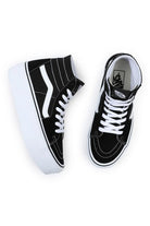 Vans-UA SK8-Hi Tapered Stackform BLACK/TRUE WHITE-Sneakers-4-fleurdirect.live