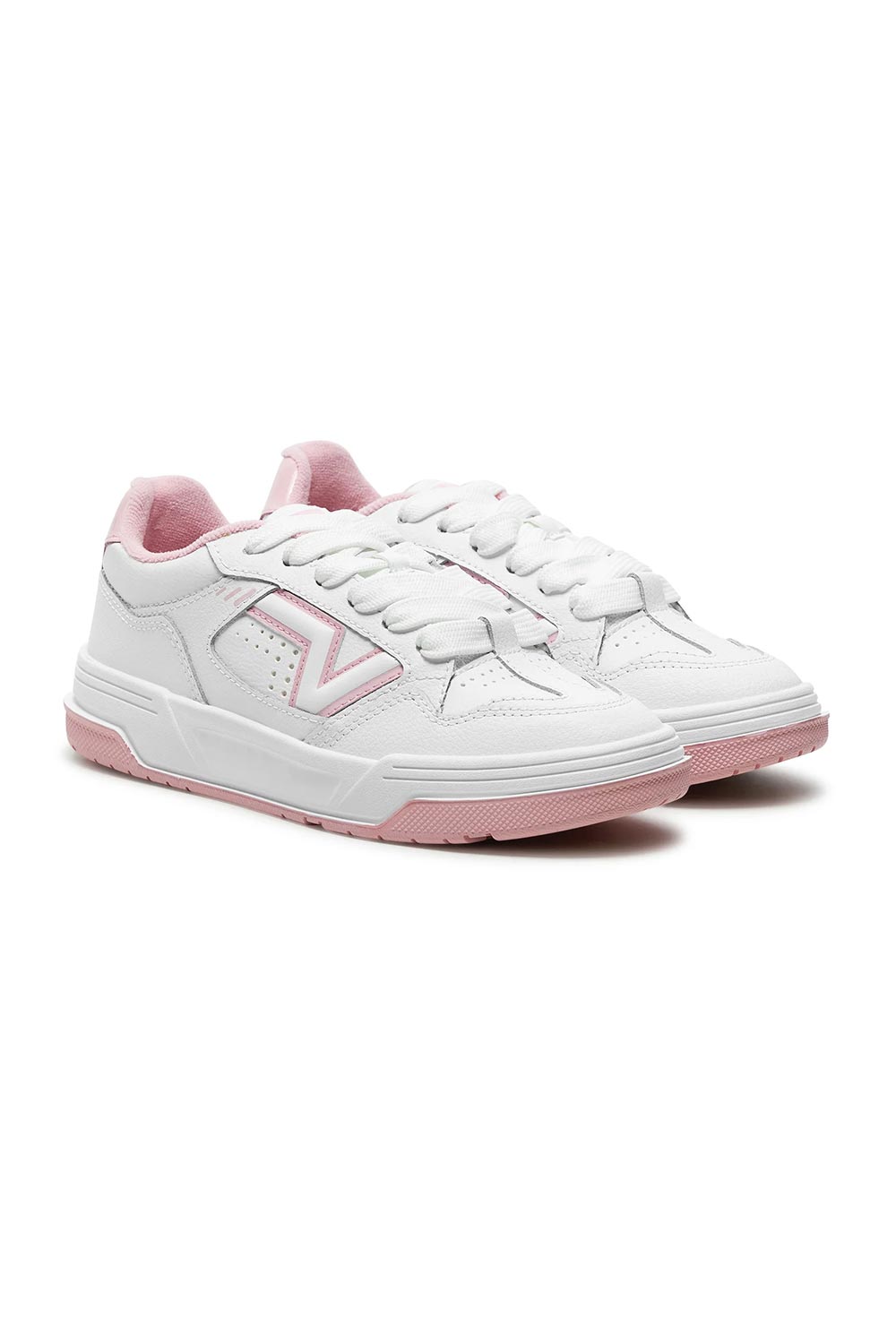 Vans-Upland White /Pink-Sneakers-2-fleurdirect.live