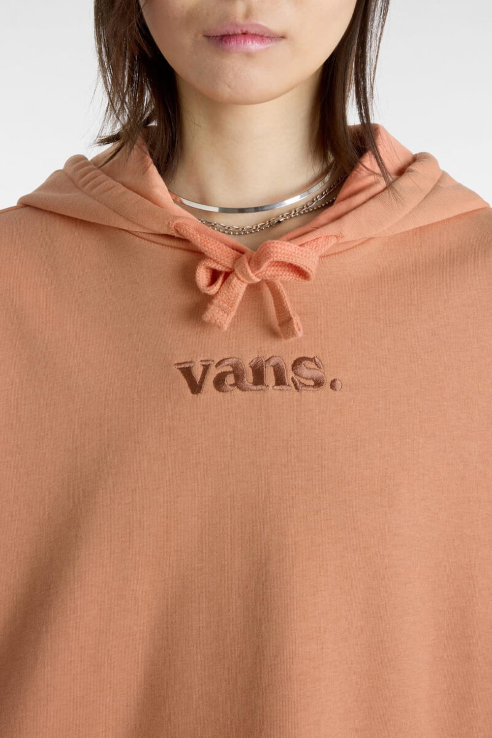 Vans-W Essential Ft Rlx Po Carnelian-Sweatshirts & Hoodies-2-fleurdirect.live