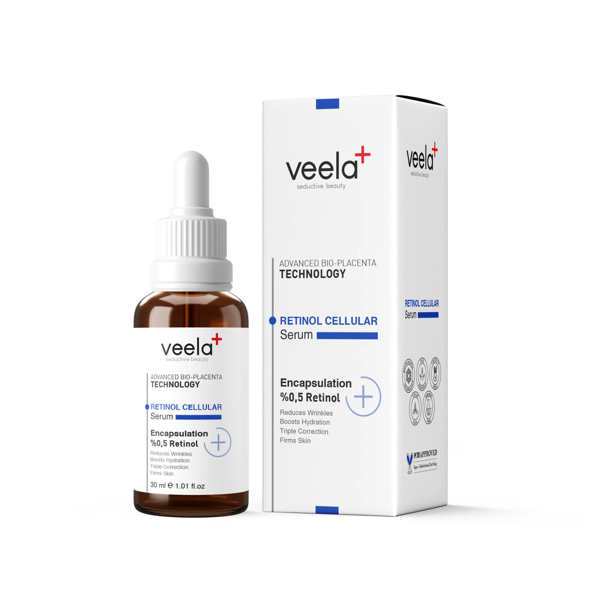 Yaşlanma Karşıtı Ve Kırışıklık Giderici, Onarıcı Retinol Cellular Serum