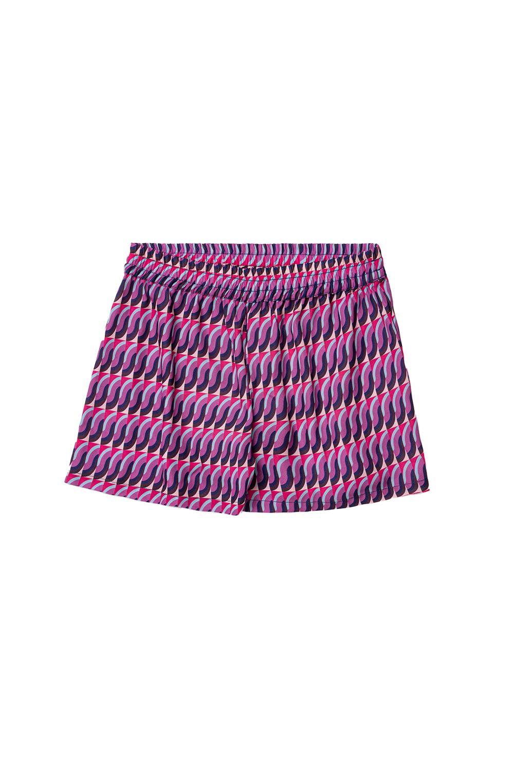 Ventotto Store-Ritmo Shorts Pattern - 1-Şort-1-fleurdirect.live