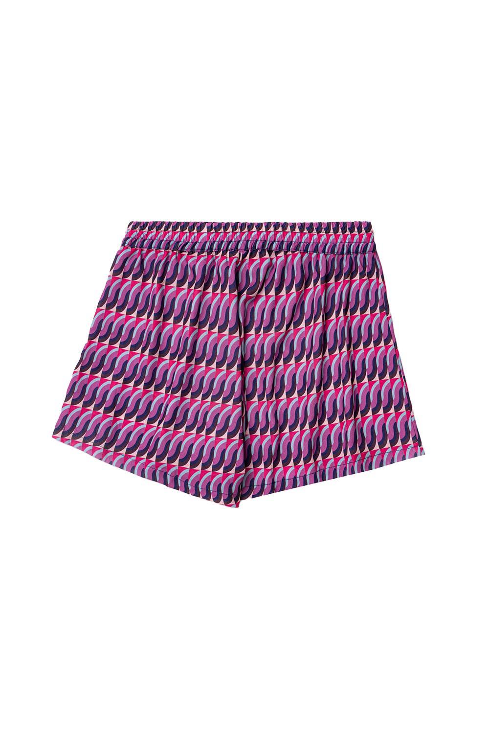Ventotto Store-Ritmo Shorts Pattern - 1-Şort-2-fleurdirect.live