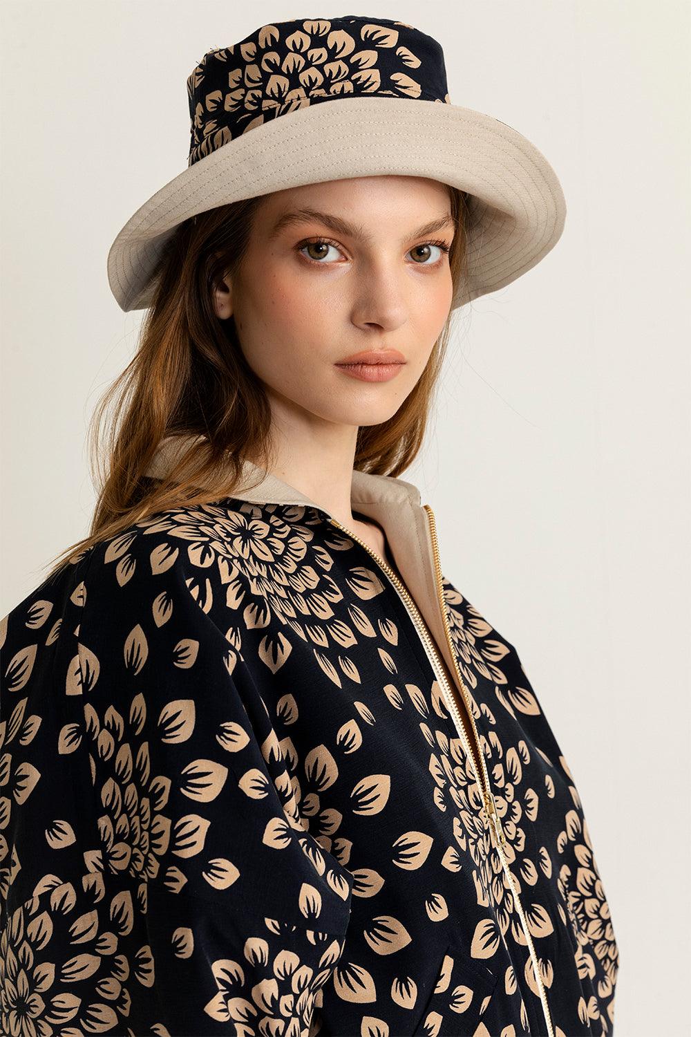 Ventotto Store-Sara Şapka-Bucket Hat-1-fleurdirect.live
