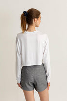 Ventotto Store-Uzun Kollu T-shirt-T-Shirts-2-fleurdirect.live
