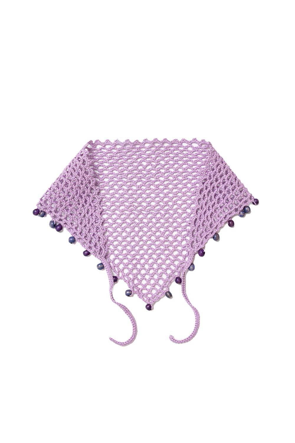Ventotto Store-Ventotto Bandana in Lilac-Saç Aksesuarı-2-fleurdirect.live