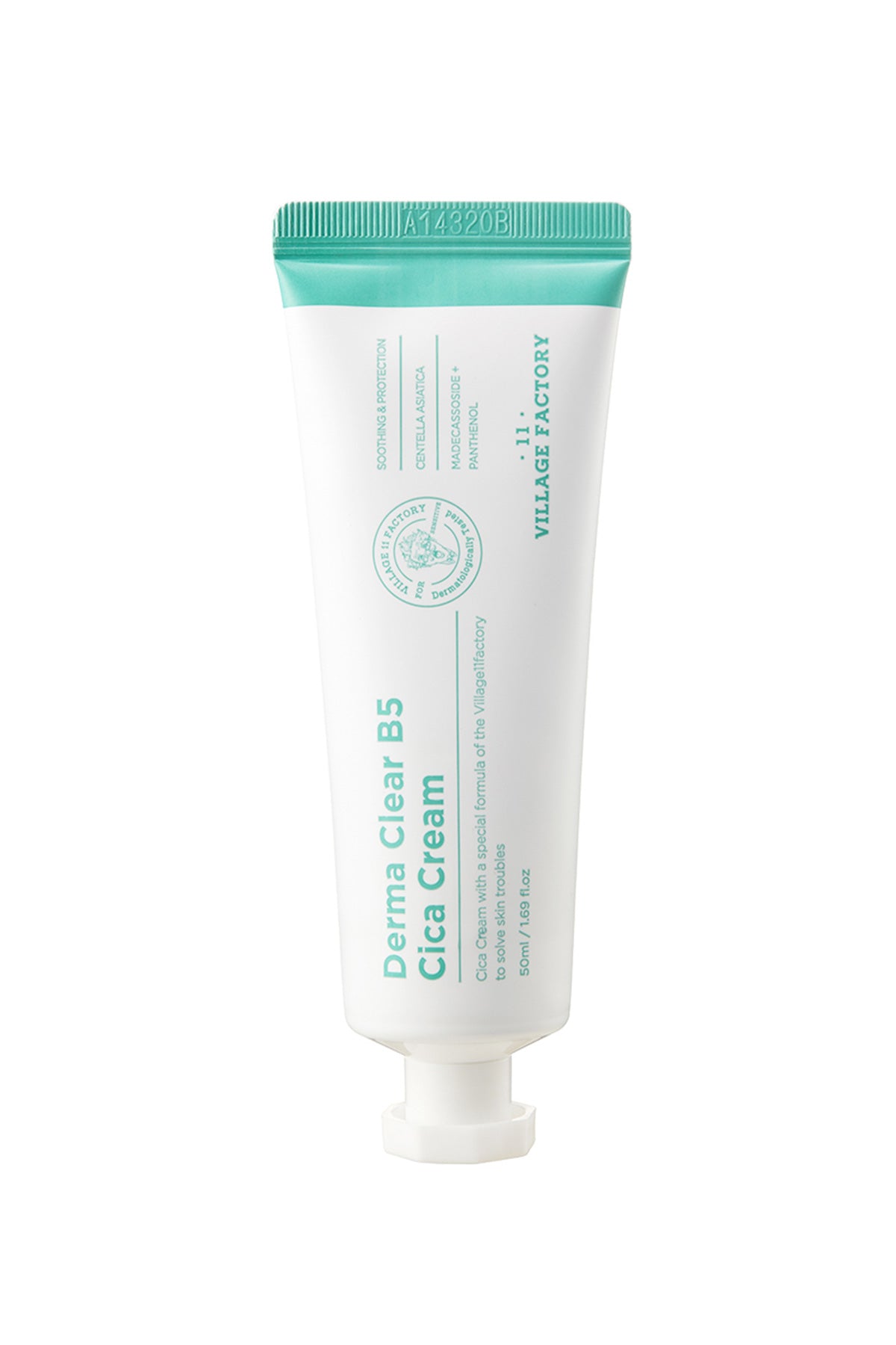 Village 11 Factory-Village 11 Factory Derma Clear B5 Cica Cream Cica Destekleyici Krem-Yüz Kremi-1-fleurdirect.live