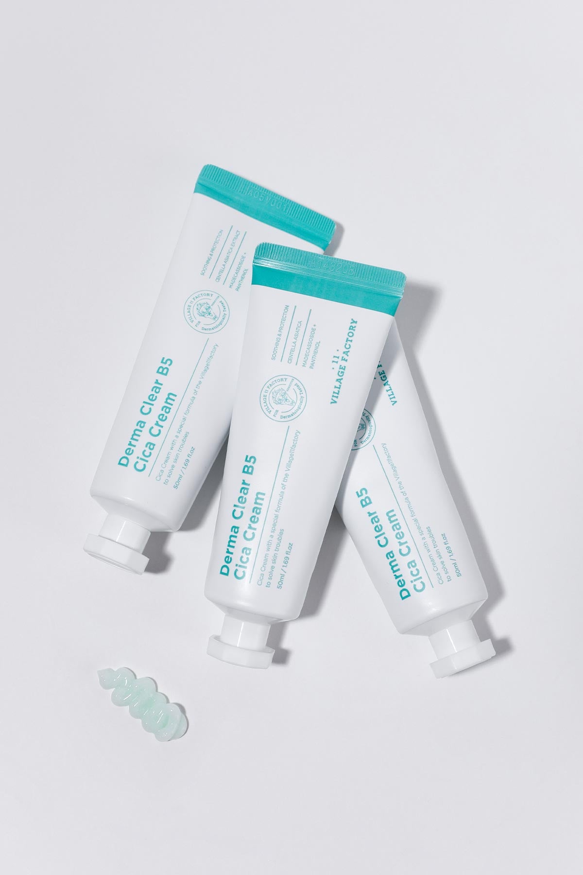 Village 11 Factory-Village 11 Factory Derma Clear B5 Cica Cream Cica Destekleyici Krem-Yüz Kremi-2-fleurdirect.live