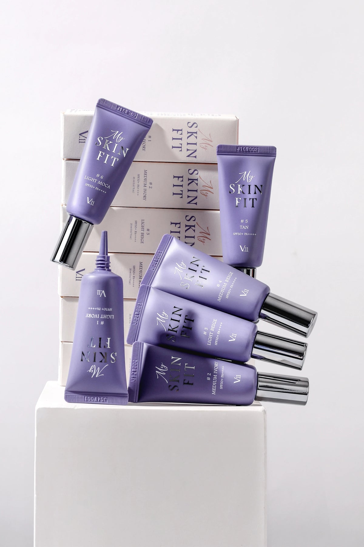 Village 11 Factory-Village 11 Factory My Skin Fit BB Cream Spf 50+ Pa++++ #2 Medium Ivory 20ml Hyalüronik Asit & Cica BB Krem-BB Krem-5-fleurdirect.live