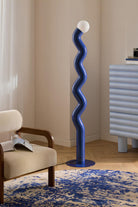 Modern Tasarım Renkli Pipet Lambader - 19