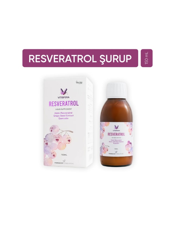 Vitisfera Resveratrol Şurup Orman Meyveleri Aromalı 150 ml