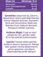 Vitisfera Resveratrol Şurup Orman Meyveleri Aromalı 150 ml