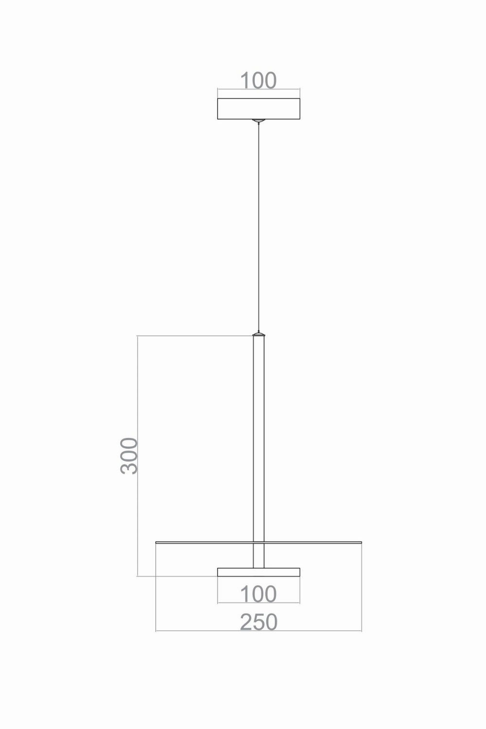Bed Side Yatak Başı Sarkıt Led Aplik - 5