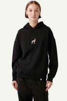 WWF Market-Afrika Yaban Köpeği Hoodie - Siyah-Sweatshirts & Hoodies-4-fleurdirect.live
