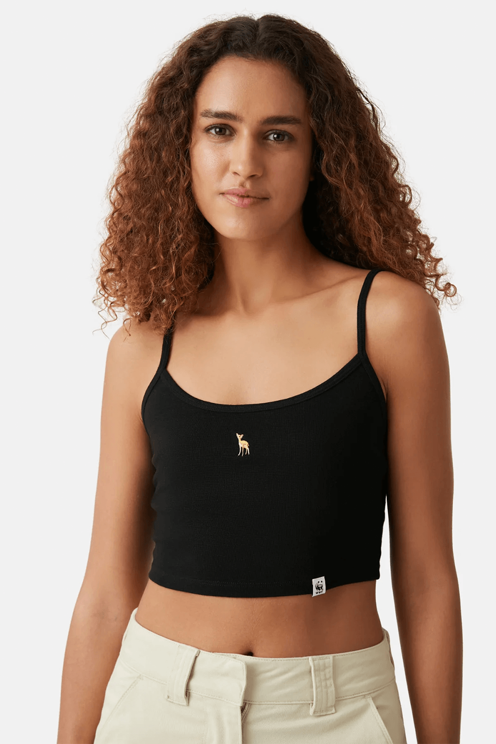 WWF Market-Ceylan Crop Atlet - Siyah-T-Shirts-1-fleurdirect.live
