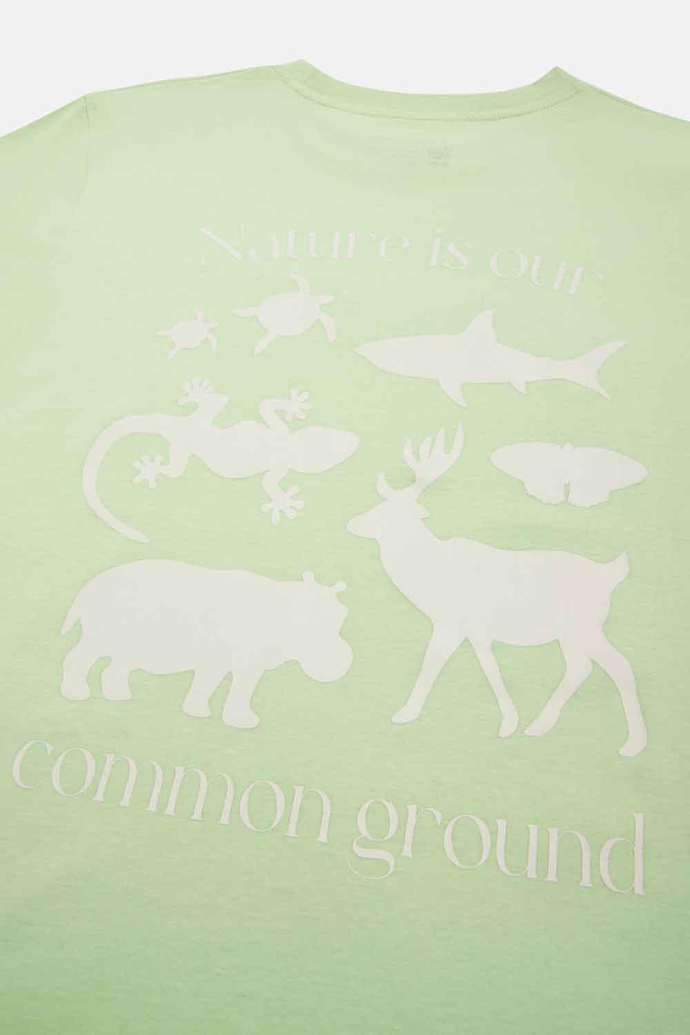 WWF Market-Common Ground T-Shirt - Fıstık Yeşili-T-Shirts-4-fleurdirect.live