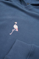 WWF Market-Flamingo Hoodie - Flint Mavi-Sweatshirts & Hoodies-2-fleurdirect.live