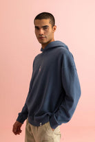 WWF Market-Flamingo Hoodie - Flint Mavi-Sweatshirts & Hoodies-6-fleurdirect.live