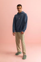 WWF Market-Flamingo Hoodie - Flint Mavi-Sweatshirts & Hoodies-7-fleurdirect.live