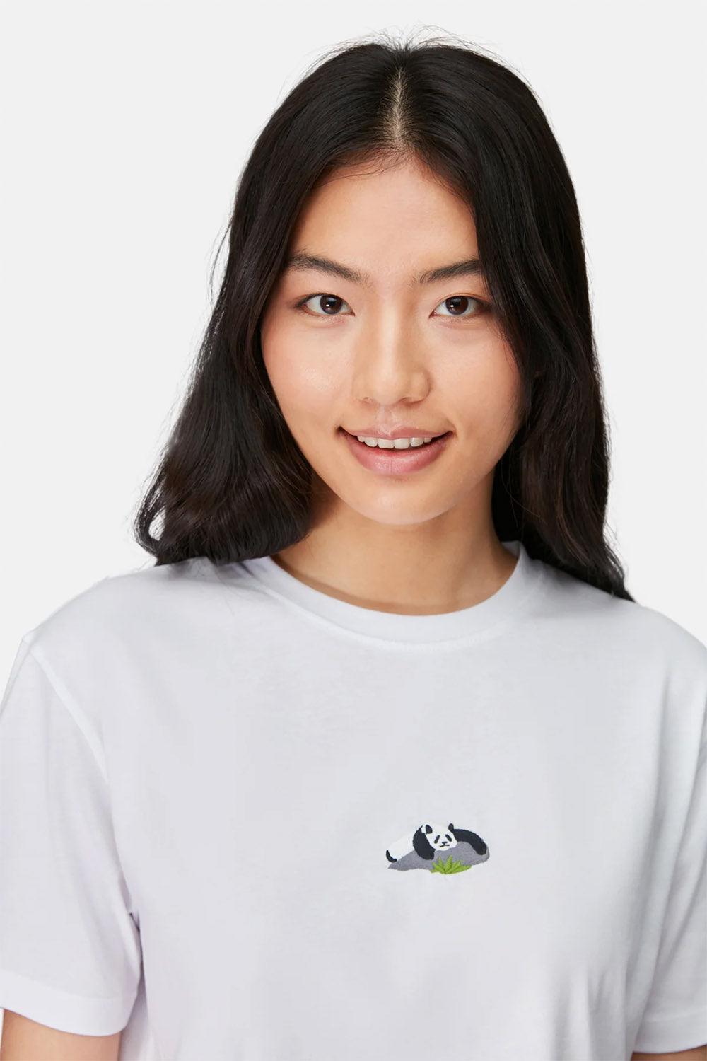 WWF Market-Giant Panda Crop T-shirt - Beyaz-T-Shirts-4-fleurdirect.live