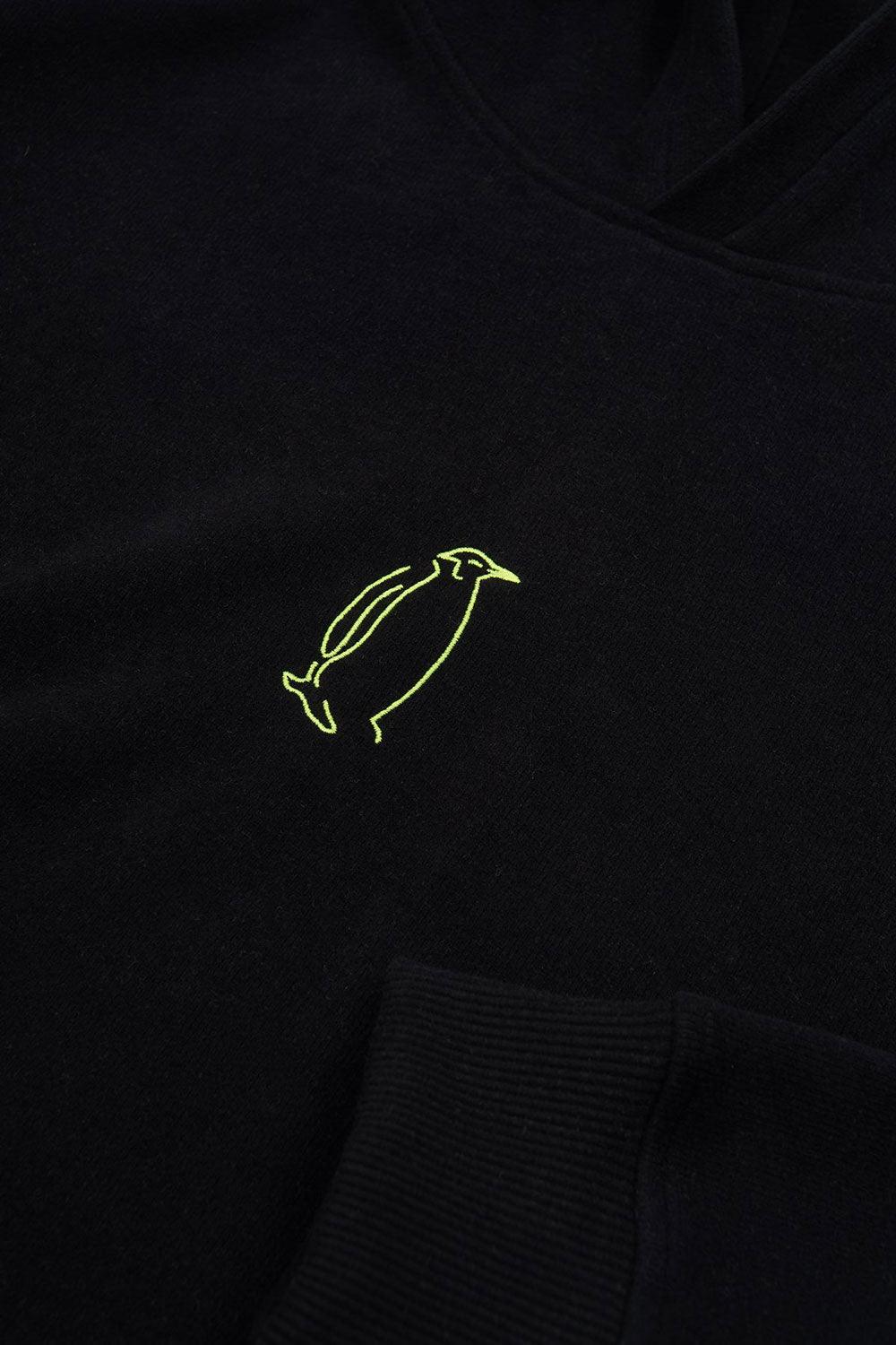 WWF Market-İmparator Penguen Hoodie - Siyah-Sweatshirts & Hoodies-2-fleurdirect.live
